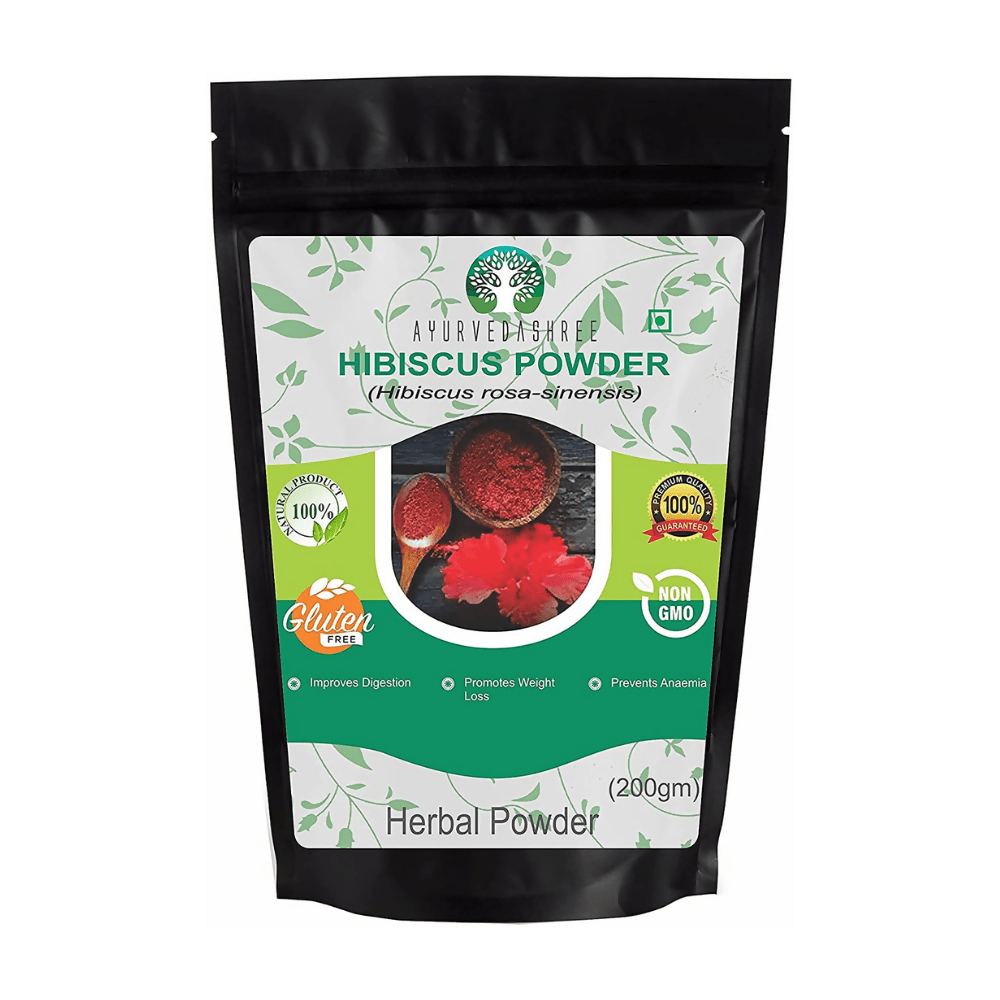 Ayurvedashree Hibiscus Flower Powder | Grocsy