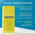 Hyphen By Kriti Sanon Ultra Light Water Sunscreen SPF 50 PA++++ UVA-UVB & Blue Light Protection, No White Cast, For Men & Women | Grocsy