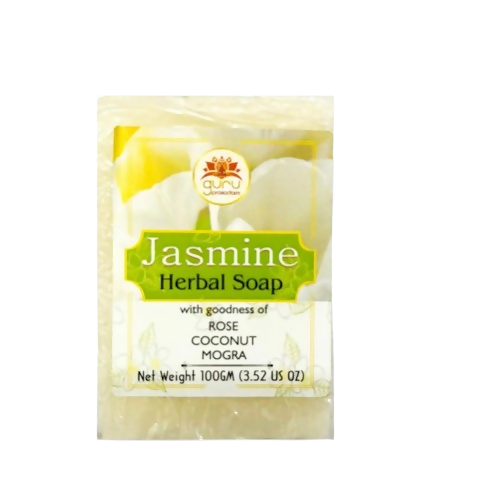 Guru Prasadam Jasmine Herbal Soap | Grocsy