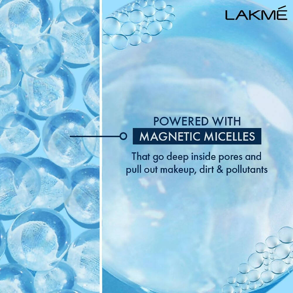 Lakme Micellar Pure Facewash For Deep Pore Cleanse | Grocsy