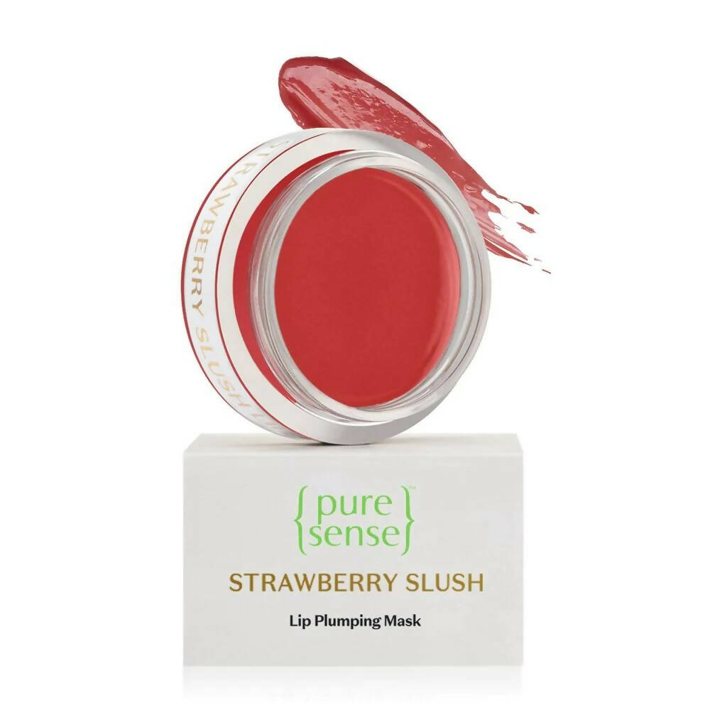 PureSense Strawberry Slush Lip Plumping Mask | Grocsy