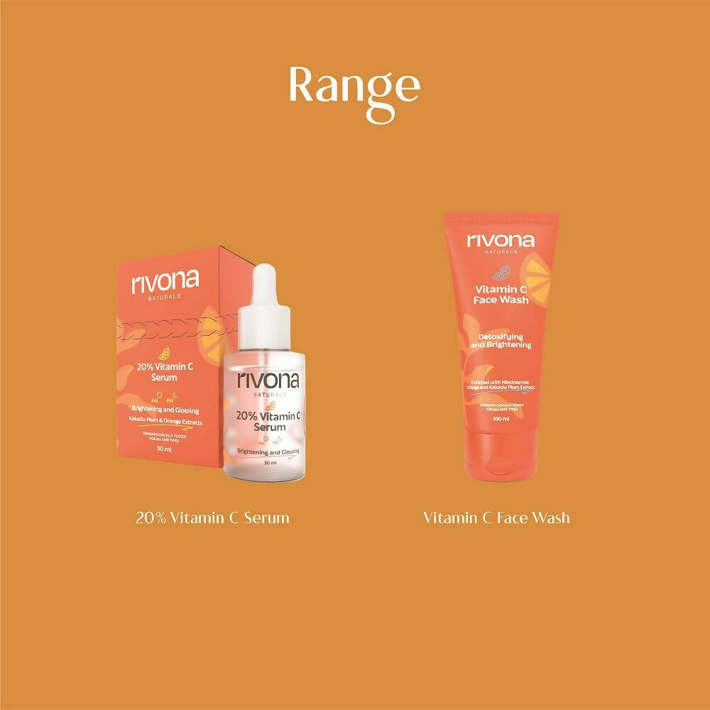 Rivona Naturals Vitamin C Facewash | Grocsy