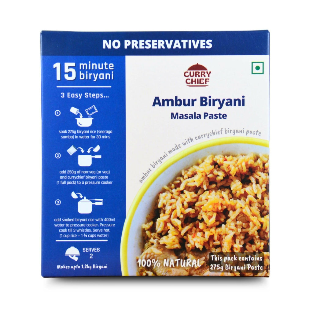 CurryChief Ambur Biryani Paste | Grocsy