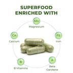 Saptamveda Spirulina Capsules | Grocsy