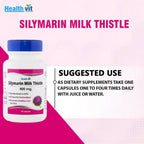 Healthvit Silymarin Milk Thistle Capsules | Grocsy