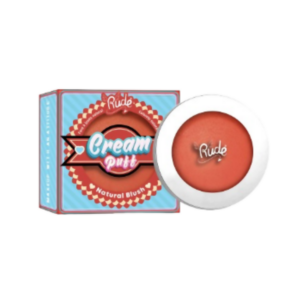 Rude Cosmetics Cream Puff Natural Blush - Fruit Tart | Grocsy