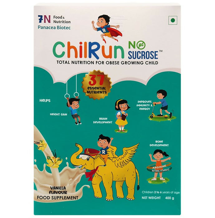 Chilrun No Sucrose 2+ Nutrition Drink For Children’s Growth and Development Vanilla | Grocsy