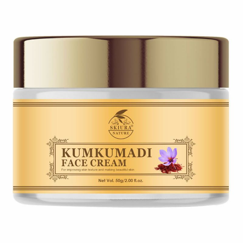 Skiura Nature Kumkumadi Saffron Face Cream | Grocsy