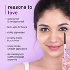 Plum Eye-swear-by Kohl Kajal - Deep Black | Grocsy