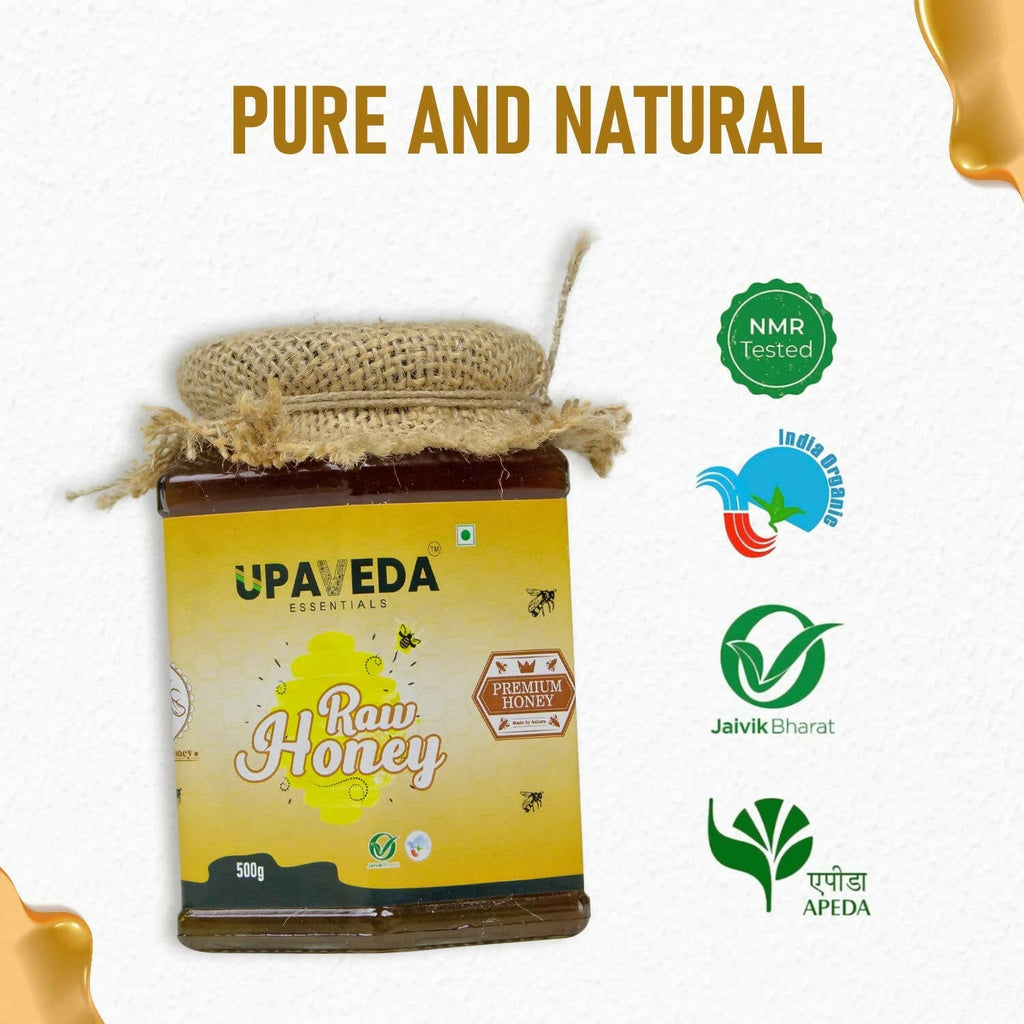 Upaveda Certified Organic Raw Honey | Grocsy
