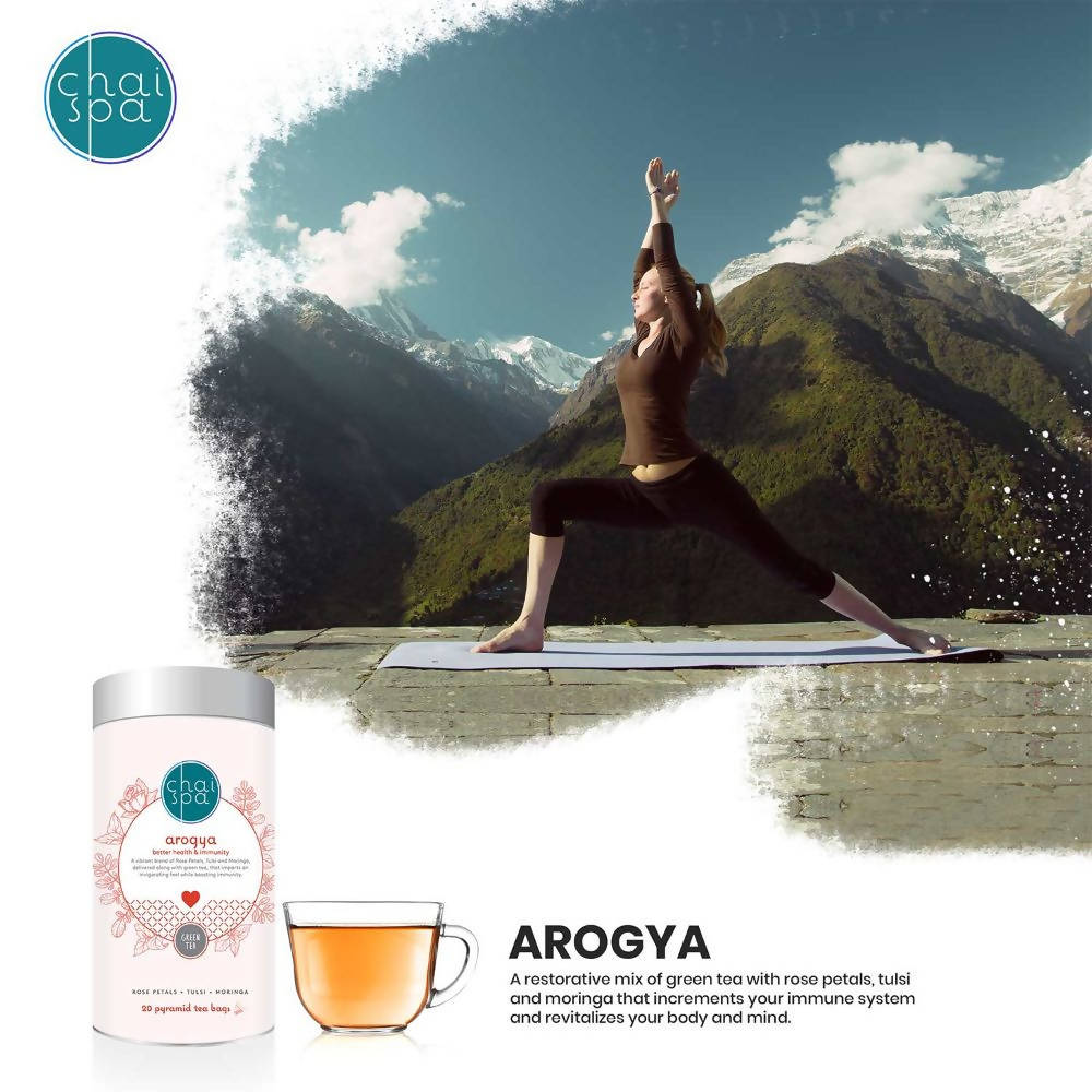 Chai Spa Arogya Green Tea | Grocsy