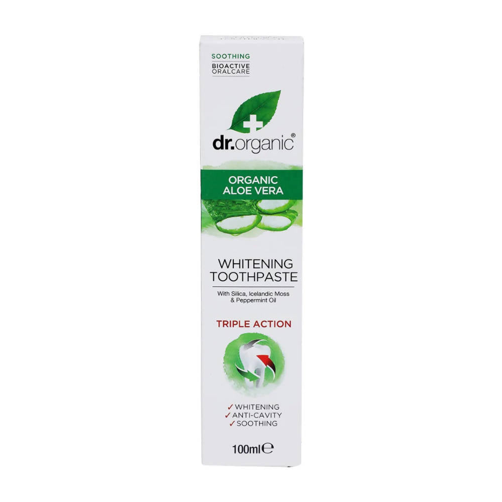 Dr.Organic Aloe Vera Toothpaste | Grocsy