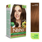 Nisha Creme Hair Color for Women - Chocolate Blonde | Grocsy