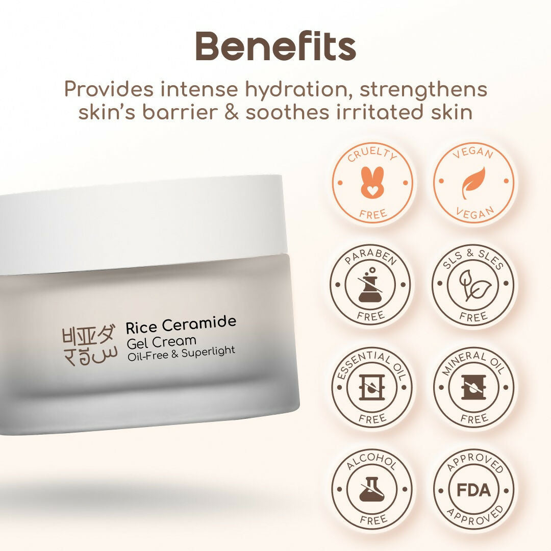 Beyond Rice Oil-Free Rice Ceramide Gel Cream | Grocsy