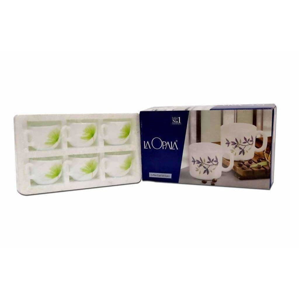 Laopala Ceramic Tea Cups - (6 cups) | Grocsy