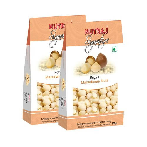 Nutraj Signature Royale Macadamia Nuts | Grocsy