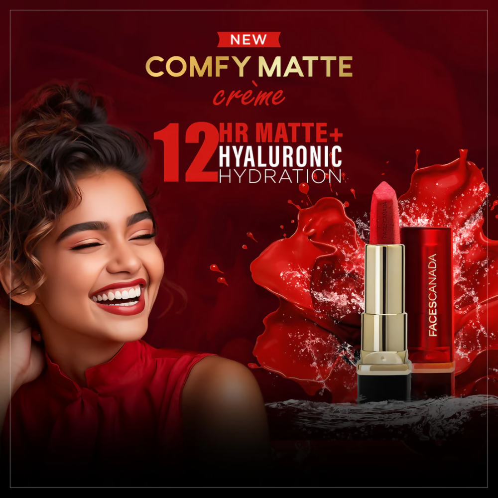 Faces Canada Comfy Matte Creme Lipstick - Make A Wish 20 | Grocsy