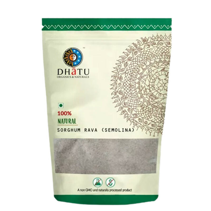 Dhatu Organics & Naturals Sorghum Rava (Semolina) | Grocsy