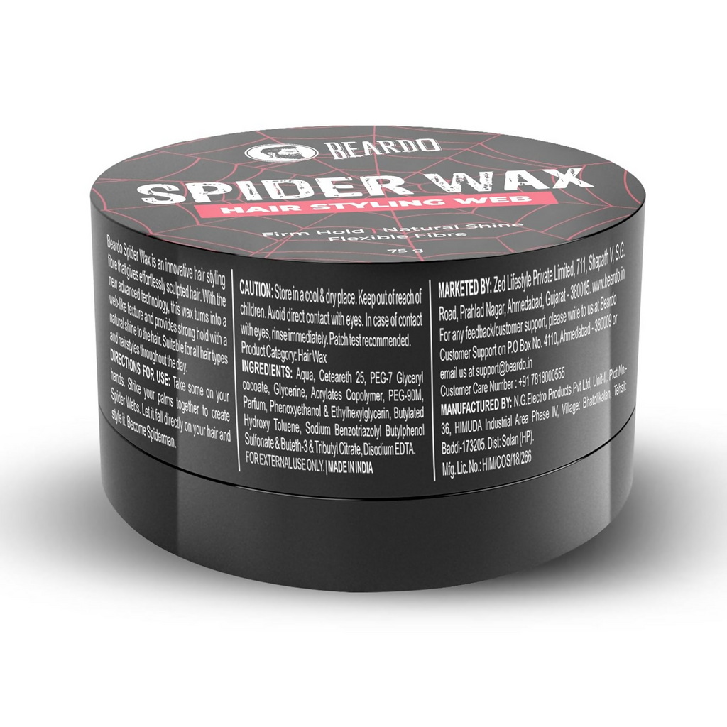 Beardo Spider Wax Hair Styling Web | Grocsy