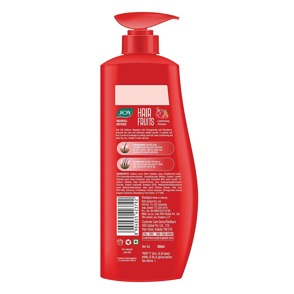 Joy Hair Fruits Hairfall Defense Conditioning Shampoo | Grocsy