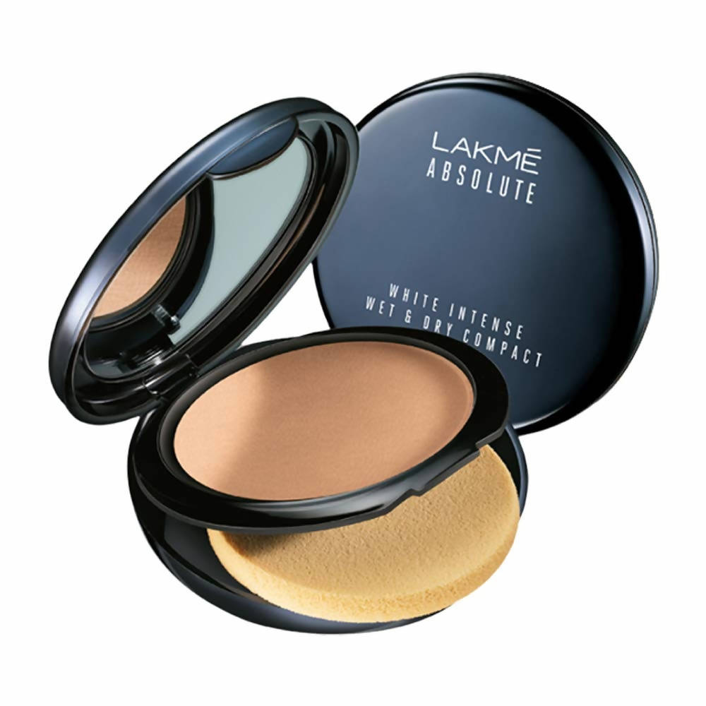Lakme Absolute White Intense Wet and Dry Compact - Almond Honey | Grocsy