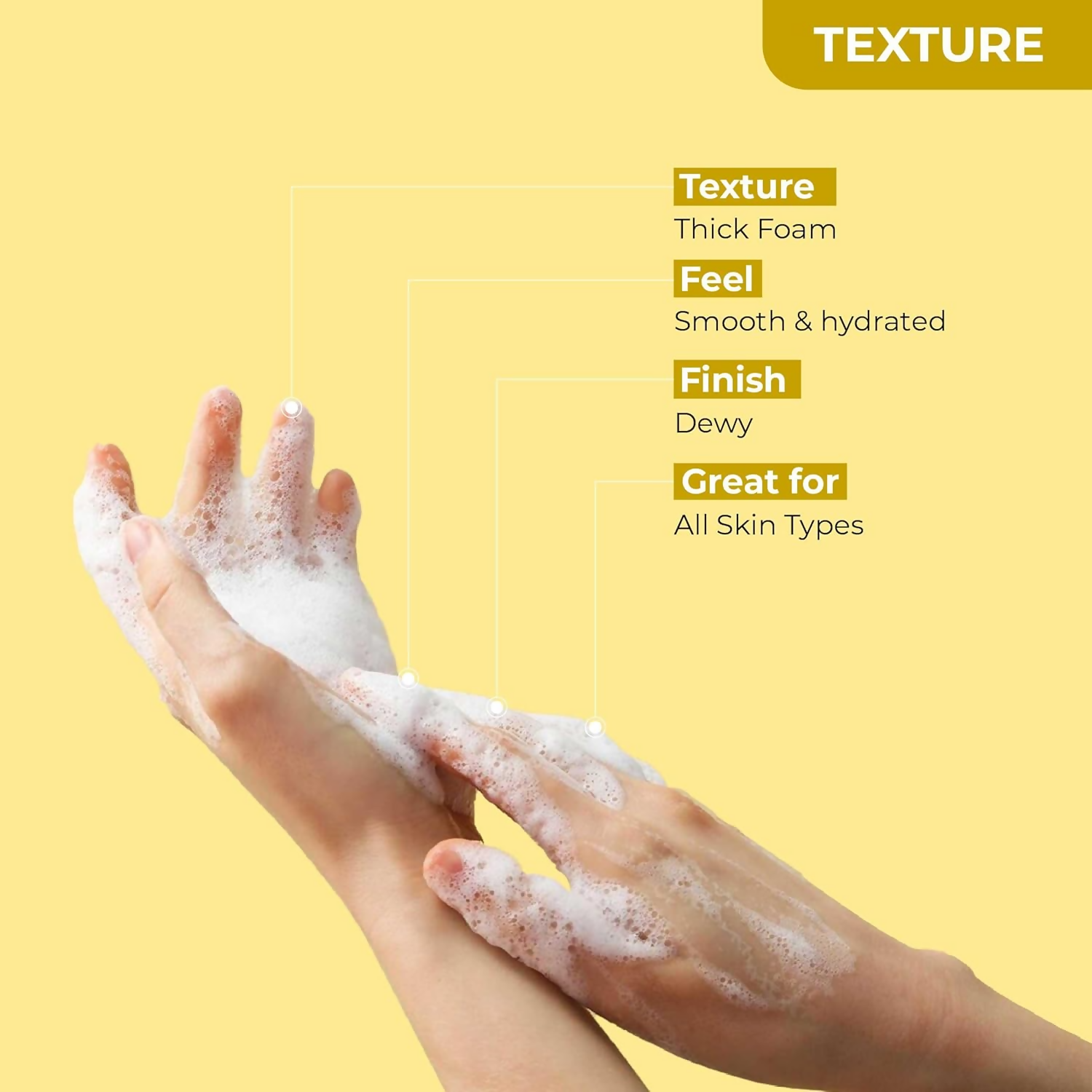 SOKU Instant Glow Foaming Face Wash | Grocsy