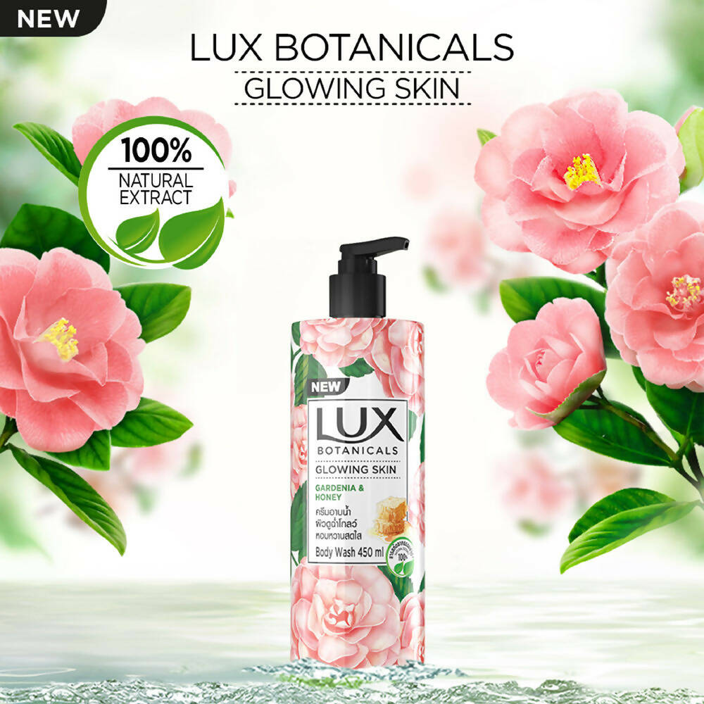Lux Botanicals Glowing Skin Body Wash with Gardenia & Honey | Grocsy
