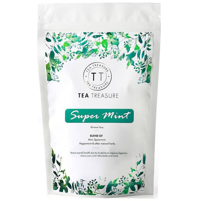 Tea Treasure Super Mint Green Tea Powder | Grocsy