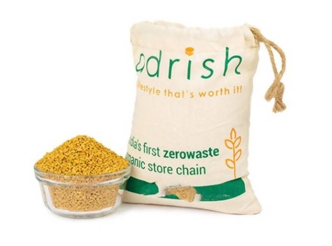 Adrish Organic Fenugreek Seeds (Methi Dana) | Grocsy