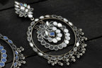 Mominos Fashion Johar Kamal Paki Design Mirror Earrings