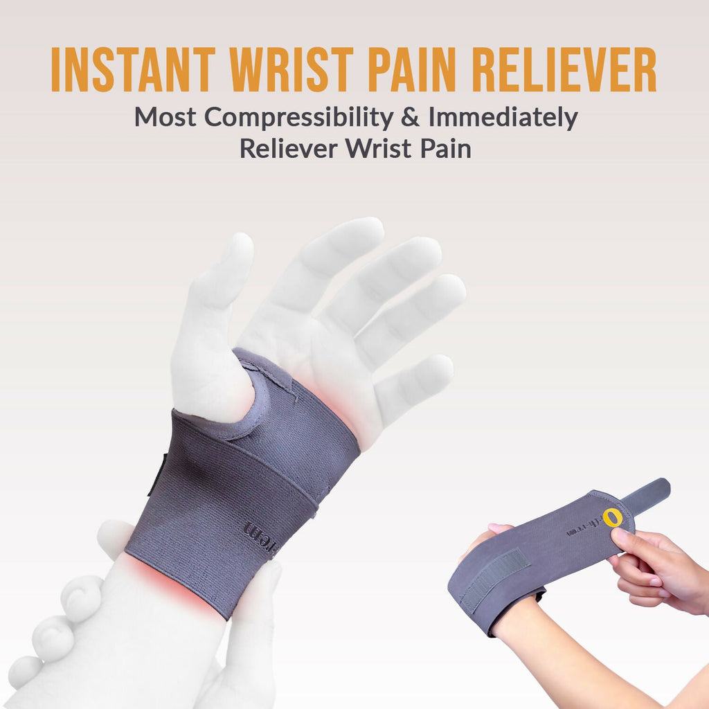 Orth-rem Wrist Support Brace with Thumb Loop Strap | Grocsy