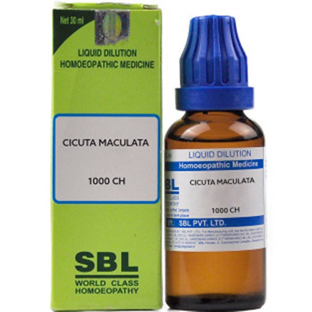 SBL Homeopathy Cicuta Maculata Dilution | Grocsy