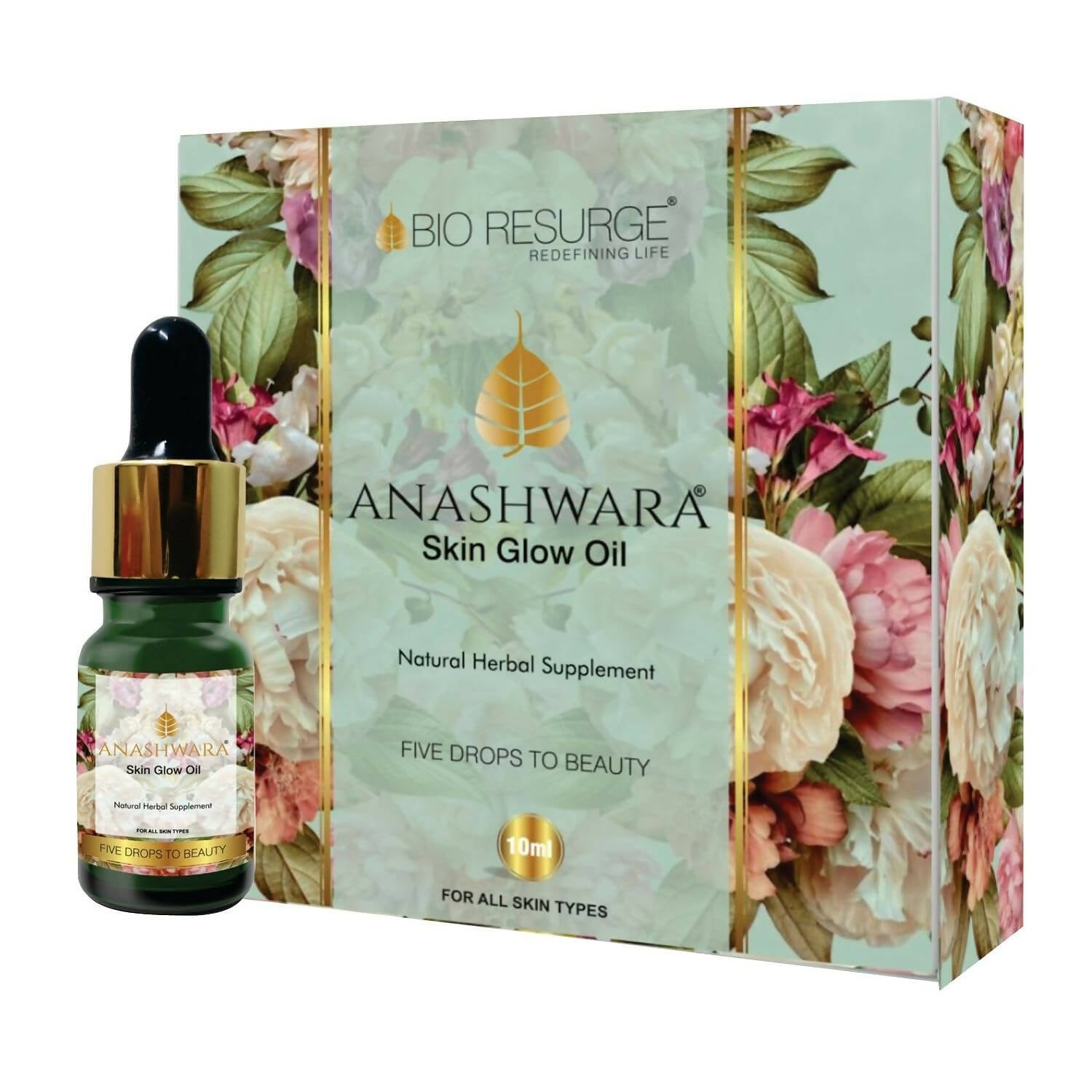 Bio Resurge Life Anashwara Skin Glow Oil | Grocsy