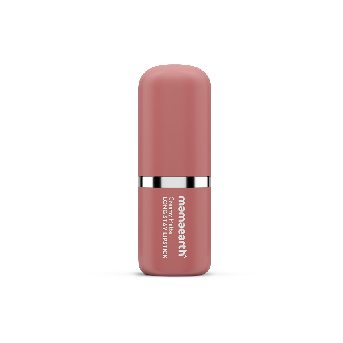 Mamaearth Creamy Matte Long Stay Lipstick - Pillow Nude | Grocsy