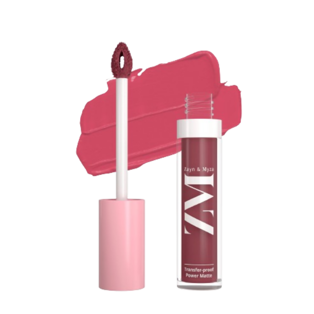 Zayn & Myza Transfer Proof Power Matte Lip Color - Blush Nude | Grocsy