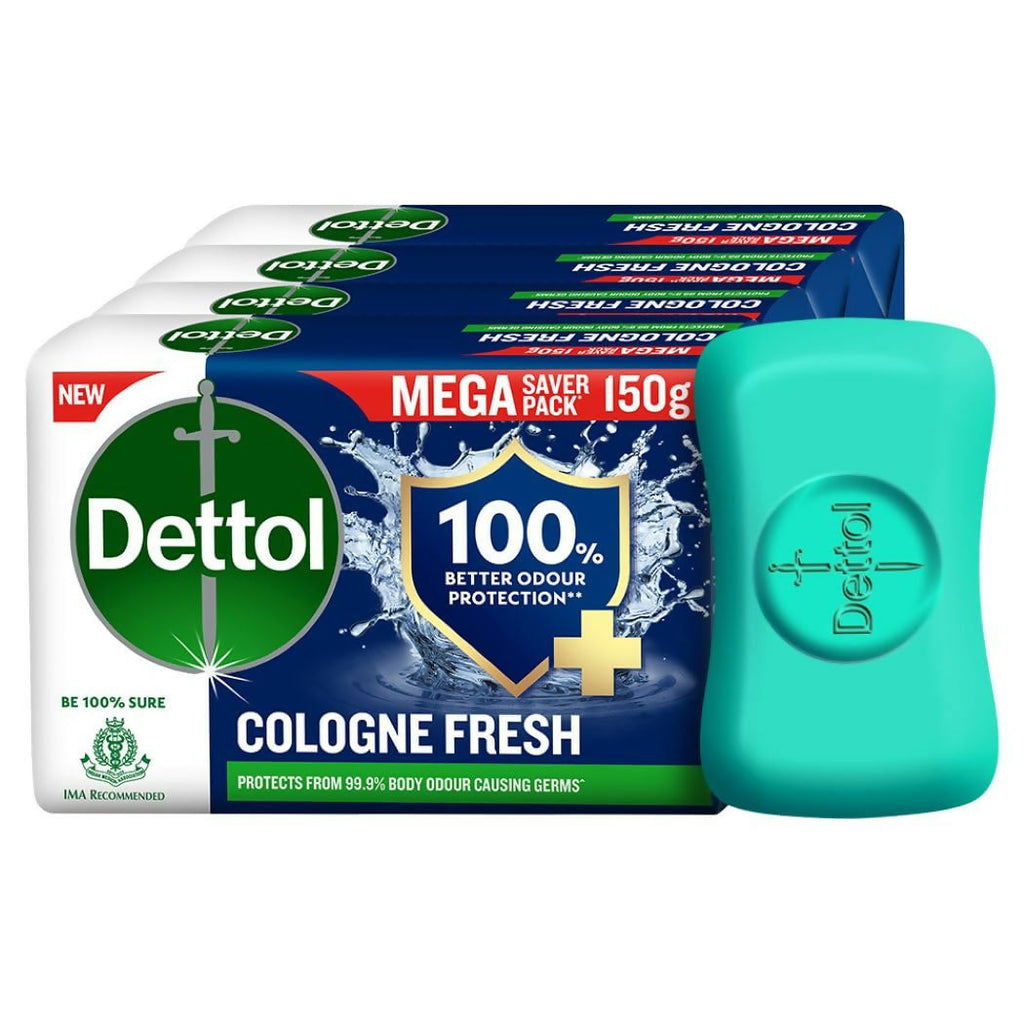 Dettol Cologne Fresh Bathing Soap Bar | Grocsy