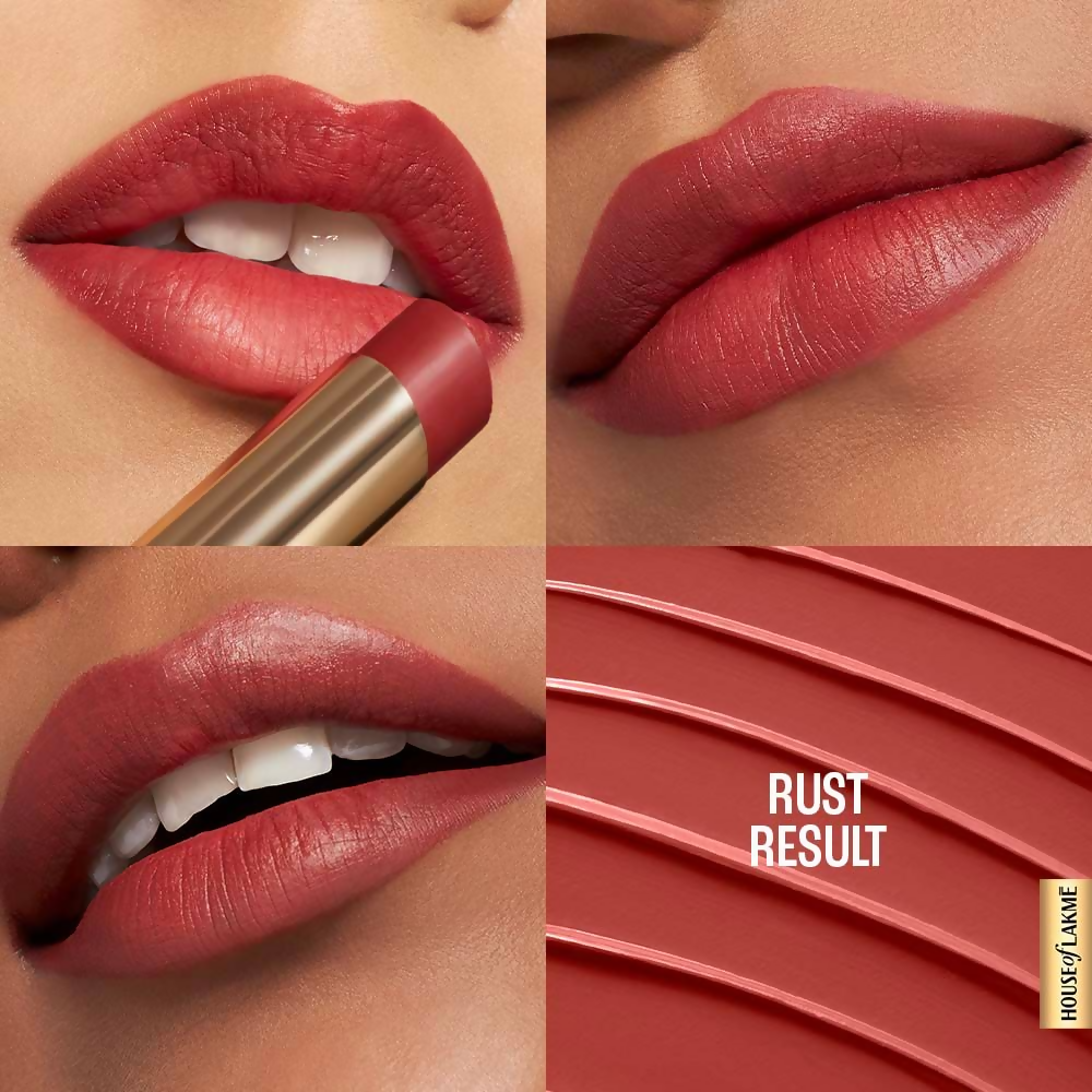 Lakme 9to5 Hya Matte Lipstick - Rust Result | Grocsy