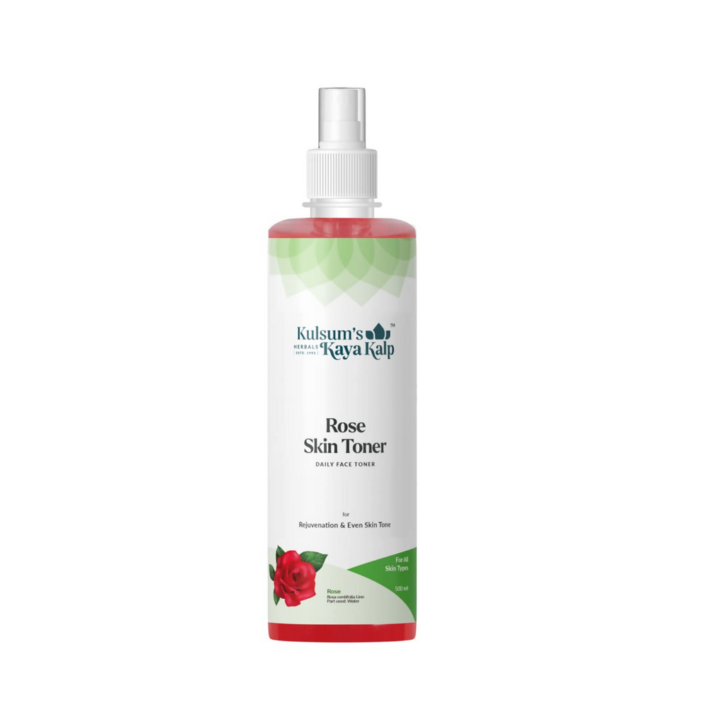 Kulsum's Kaya Kalp Rose Skin Toner For Rejuvenation & Even Skin Tone | Grocsy
