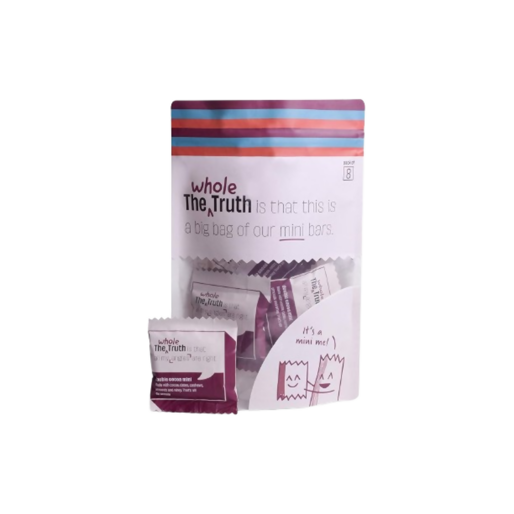 The Whole Truth Mini Protein Bars - Double Cocoa | Grocsy