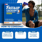 Fast&Up Creatine Monohydrate Helps Sustain Longer Workout | Grocsy