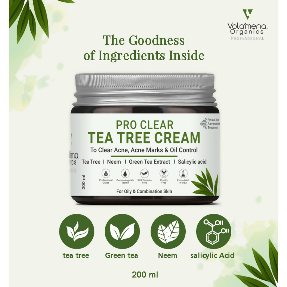 Volamena Pro Clear Mattifying Tea Tree Cream | Grocsy