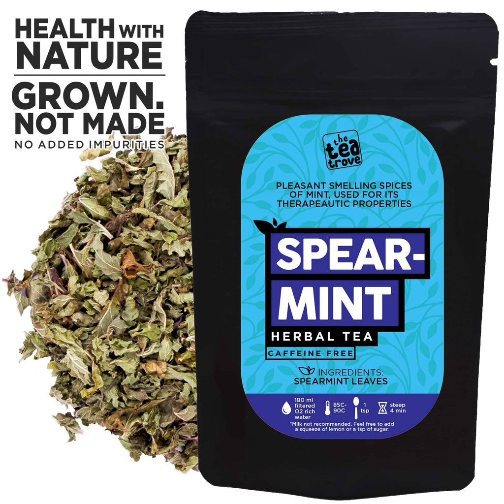 The Tea Trove - Spearmint Herbal Tea | Grocsy