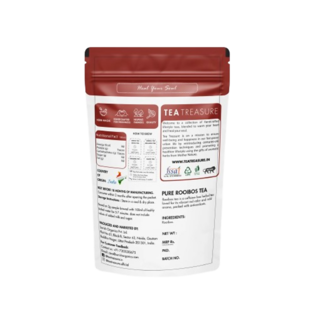Tea Treasure Pure Loose Leaf Rooibos Tea | Grocsy