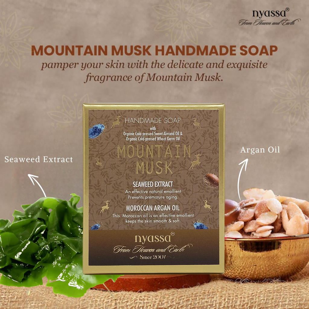 Nyassa Mountain Musk Handmade Soap | Grocsy