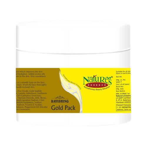 Nature's Essence Ravishing Gold Face Pack | Grocsy