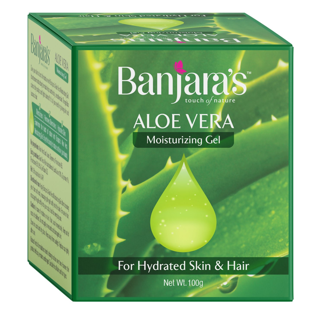 Banjara's Aloe Vera Moisturizing Gel | Grocsy
