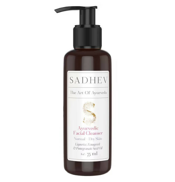 Sadhev Ayurvedic Facial Cleanser for Normal-Dry Skin | Grocsy