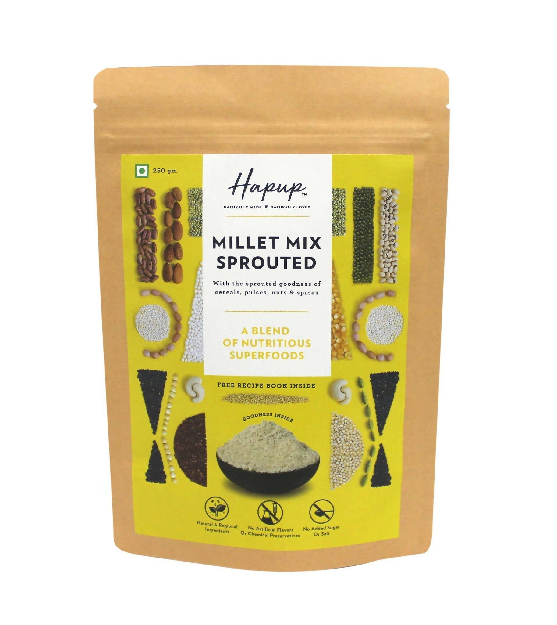 Hapup Millet Mix Sprouted | Grocsy