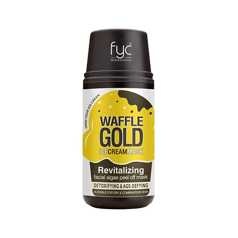 FYC Professional Waffle Gold Ice Cream Mask Facial Kit | Grocsy