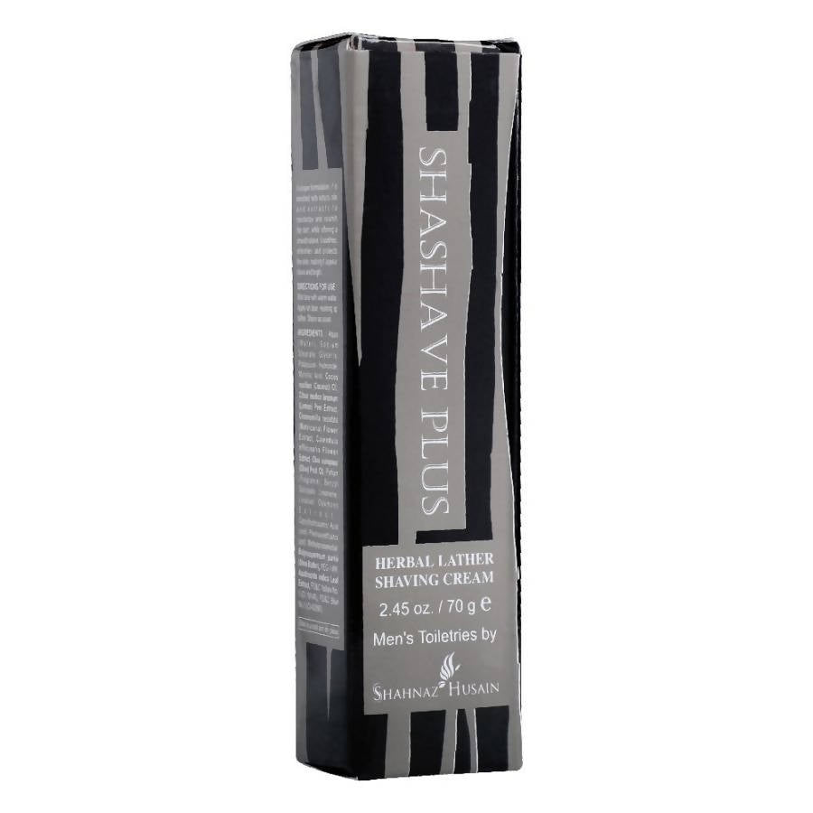 Shahnaz Husain Shashave Plus - Herbal Lather Shaving Cream | Grocsy